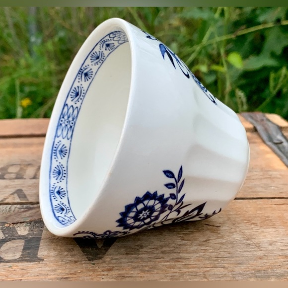 Mid Century Vtg Discontinued J G Meakin England Blue Nordic Ironstone Teacup - Picture 11 of 12